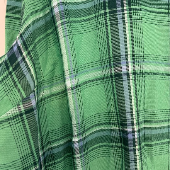 J. Jill Green Plaid Tunic Top - Picture 4 of 5